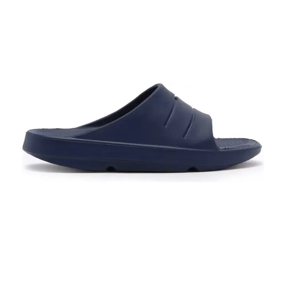 NWT  SOFT STAGS Trieva Soft Stags Slide Sandal. Blue. Size 12